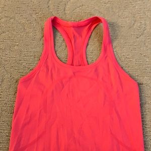 LuLuLemon razor back tank top color - lip gloss